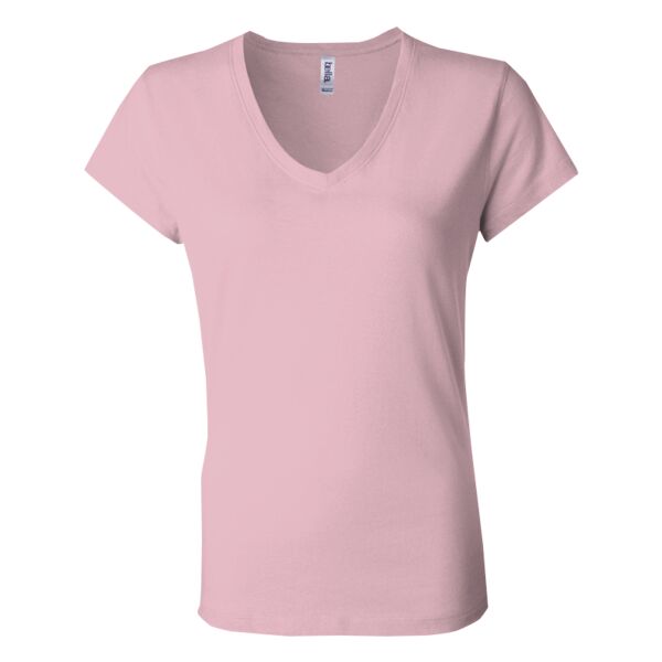 Bella + Canvas BELLA + CANVAS Ladies Jersey V-Neck Tee 6005-WEB BELLA + CANVAS Ladies Jersey V-Neck Tee Thumbnail