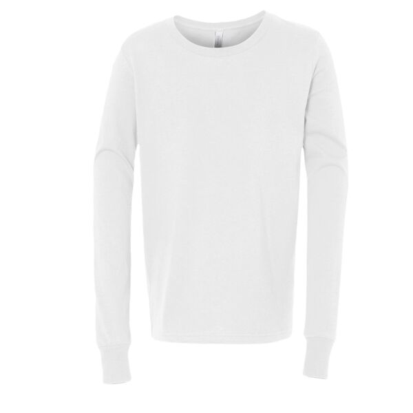 Bella + Canvas BELLA + CANVAS Youth Long Sleeve Jersey Tee 3501Y BELLA + CANVAS Youth Long Sleeve Jersey Tee Thumbnail