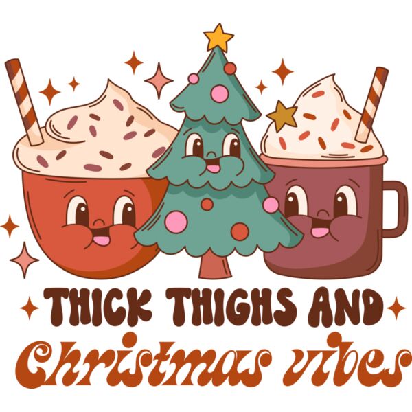 Thick Thighs and Christmas Vibes Thumbnail