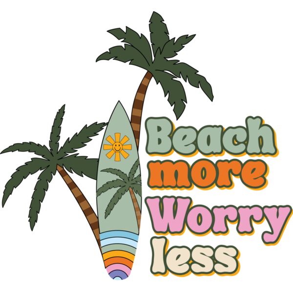 Beach More Worry Less Thumbnail