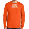 Gildan Ultra Cotton Long Sleeve T-Shirt with Pocket Thumbnail