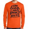 Gildan Ultra Cotton Long Sleeve T-Shirt with Pocket Thumbnail