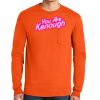 Gildan Ultra Cotton Long Sleeve T-Shirt with Pocket Thumbnail