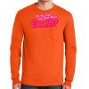 Gildan Ultra Cotton Long Sleeve T-Shirt with Pocket Thumbnail