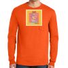 Gildan Ultra Cotton Long Sleeve T-Shirt with Pocket Thumbnail
