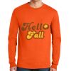 Gildan Ultra Cotton Long Sleeve T-Shirt with Pocket Thumbnail