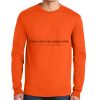 Gildan Ultra Cotton Long Sleeve T-Shirt with Pocket Thumbnail